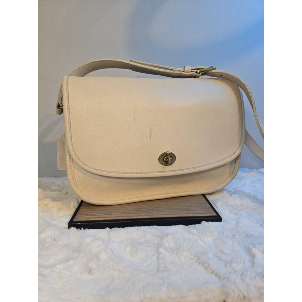 Vintage Coach City Bag #9790 Bone